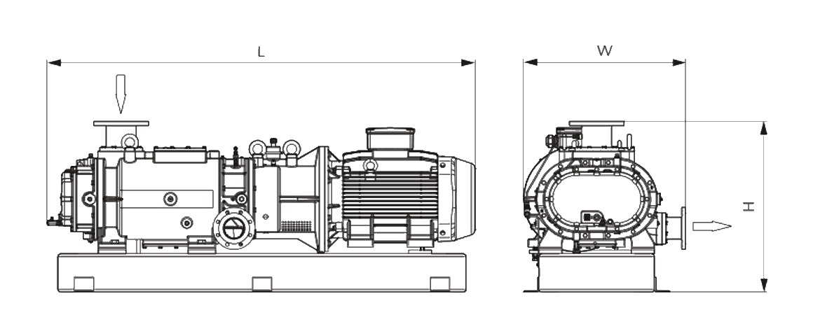 COBRA NC 2000 B VR螺杆真空泵